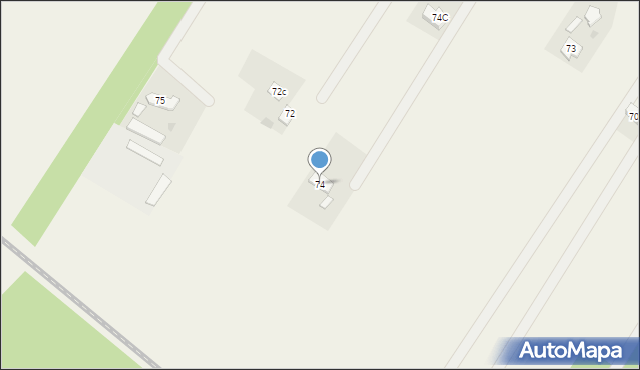 Czernikówko, Czernikówko, 74, mapa Czernikówko