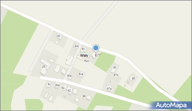 Czernikówko, Czernikówko, 81, mapa Czernikówko