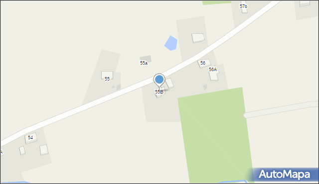 Czernin, Czernin, 56B, mapa Czernin