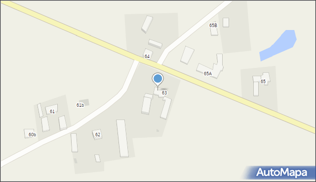 Czernin, Czernin, 63A, mapa Czernin