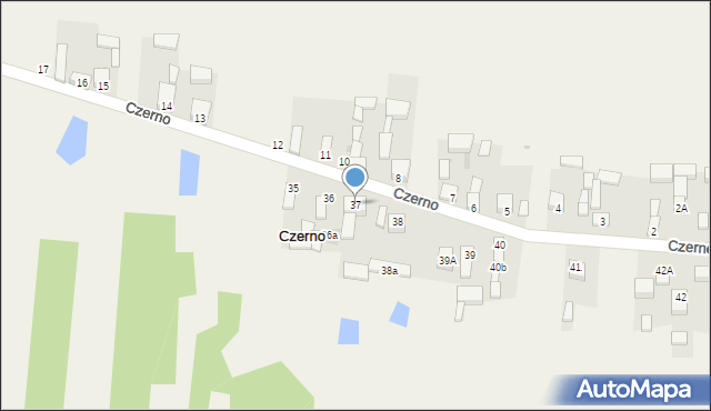 Czerno, Czerno, 37, mapa Czerno