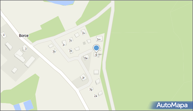 Czersk Świecki, Czersk Świecki, 3l, mapa Czersk Świecki