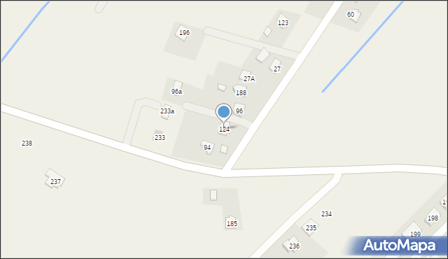 Czerteż, Czerteż, 124, mapa Czerteż