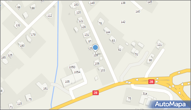 Czerteż, Czerteż, 128, mapa Czerteż