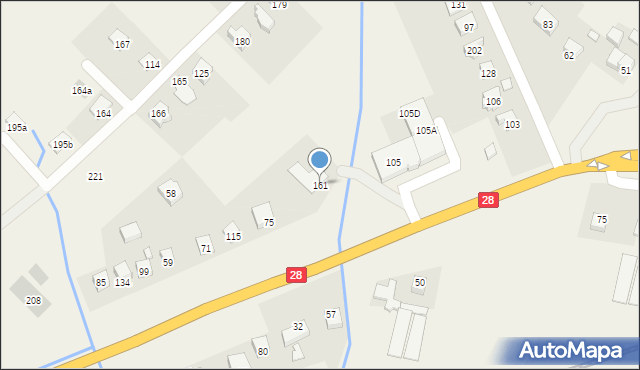 Czerteż, Czerteż, 161, mapa Czerteż