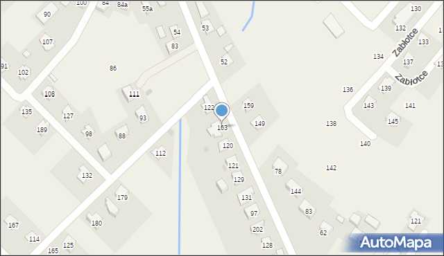 Czerteż, Czerteż, 163, mapa Czerteż