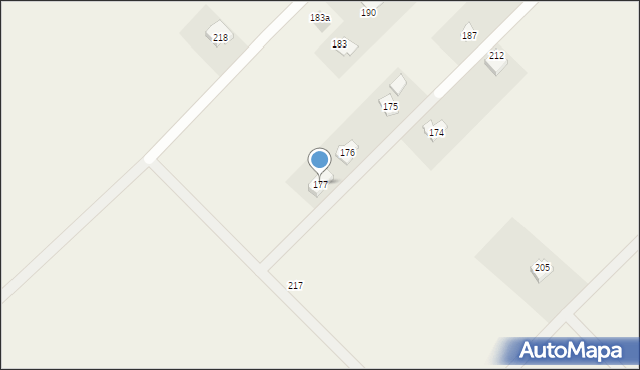 Czerteż, Czerteż, 177, mapa Czerteż