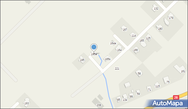 Czerteż, Czerteż, 195a, mapa Czerteż