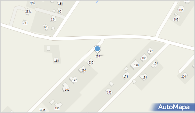 Czerteż, Czerteż, 234, mapa Czerteż