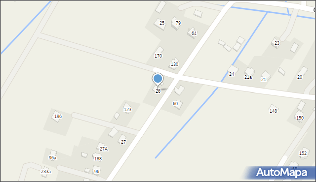 Czerteż, Czerteż, 26, mapa Czerteż