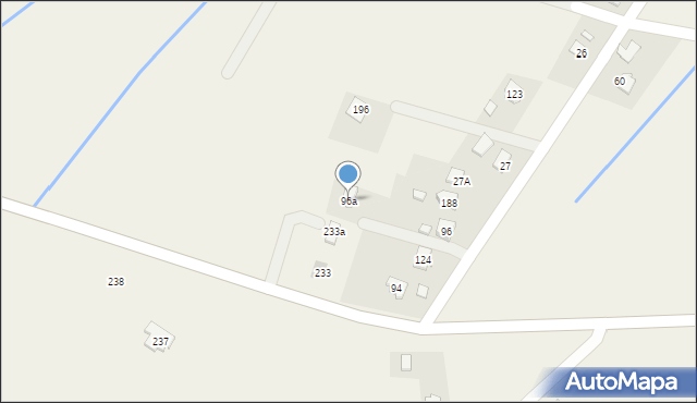 Czerteż, Czerteż, 96a, mapa Czerteż