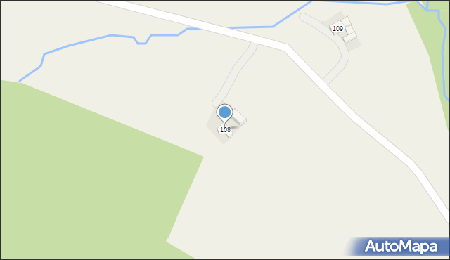 Czerwieńczyce, Czerwieńczyce, 108, mapa Czerwieńczyce