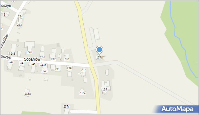 Czerwieńczyce, Czerwieńczyce, 124a, mapa Czerwieńczyce