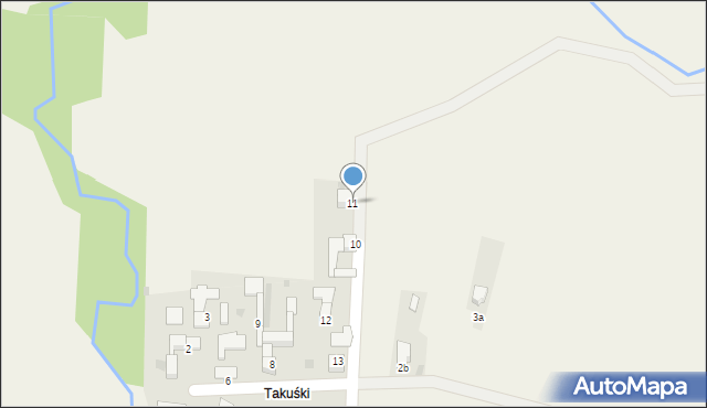 Czerwienne, Czerwienne, 11, mapa Czerwienne