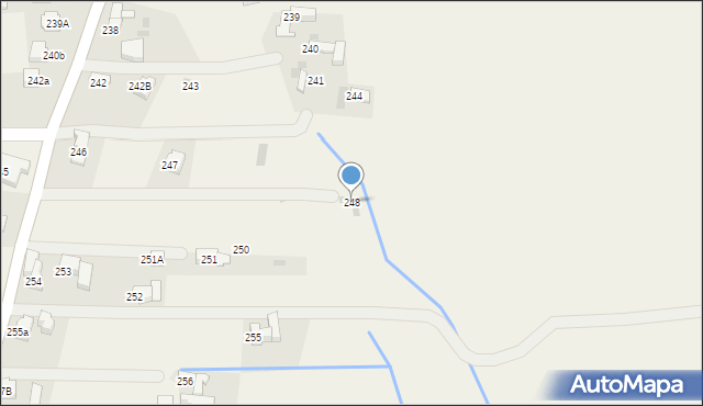 Czerwienne, Czerwienne, 248, mapa Czerwienne