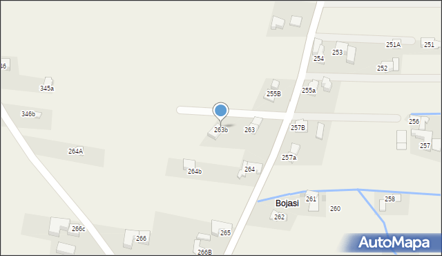 Czerwienne, Czerwienne, 263b, mapa Czerwienne