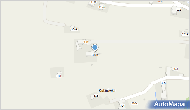 Czerwienne, Czerwienne, 330b, mapa Czerwienne