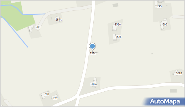 Czerwienne, Czerwienne, 352c, mapa Czerwienne
