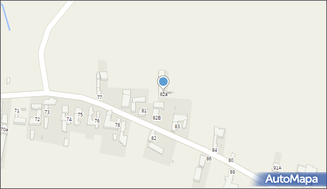Czerwienne, Czerwienne, 82a, mapa Czerwienne