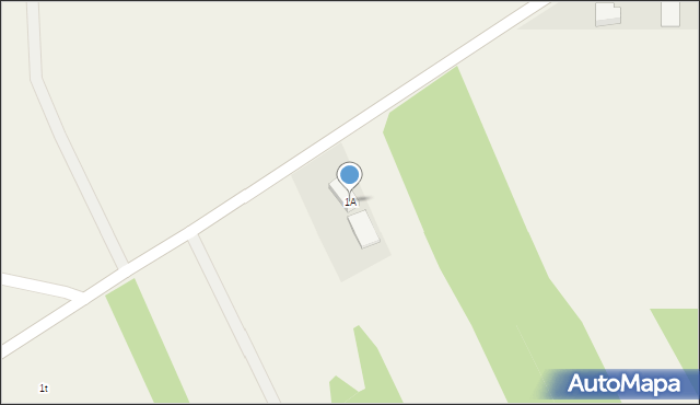 Czerwona Niwa, Czerwona Niwa, 1A, mapa Czerwona Niwa