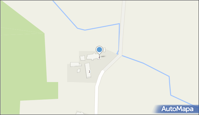 Czerwona Wieś, Czerwona Wieś, 4, mapa Czerwona Wieś