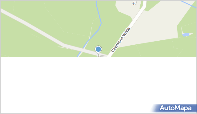 Czerwona Woda, Czerwona Woda, 7, mapa Czerwona Woda