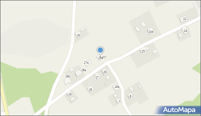 Czerwona Woda, Czerwionki, 25a, mapa Czerwona Woda