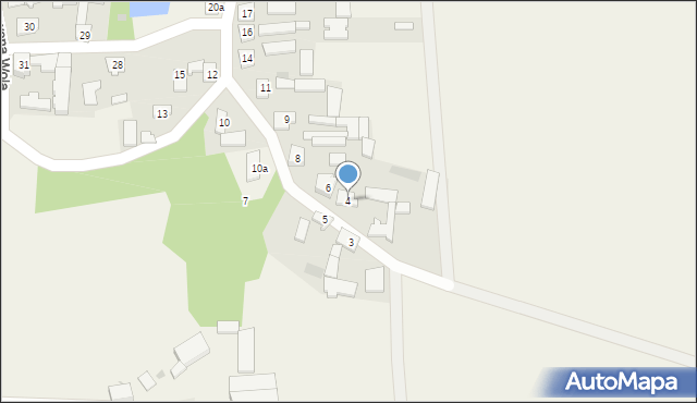 Czerwona Wola, Czerwona Wola, 4, mapa Czerwona Wola