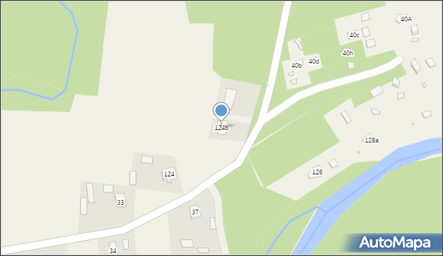 Czerwona Wola, Czerwona Wola, 124b, mapa Czerwona Wola