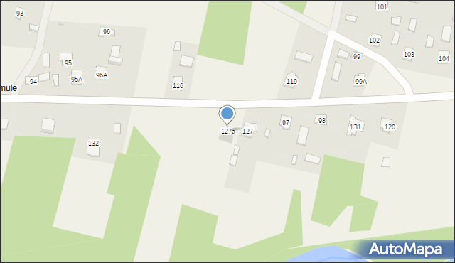 Czerwona Wola, Czerwona Wola, 127a, mapa Czerwona Wola