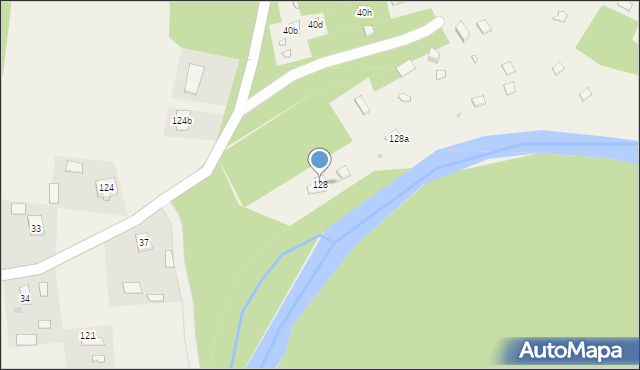 Czerwona Wola, Czerwona Wola, 128, mapa Czerwona Wola