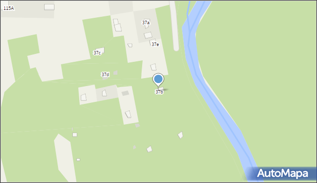 Czerwona Wola, Czerwona Wola, 37b, mapa Czerwona Wola