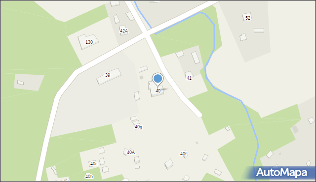 Czerwona Wola, Czerwona Wola, 40, mapa Czerwona Wola