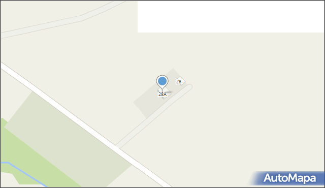 Czerwonka, Czerwonka, 28A, mapa Czerwonka