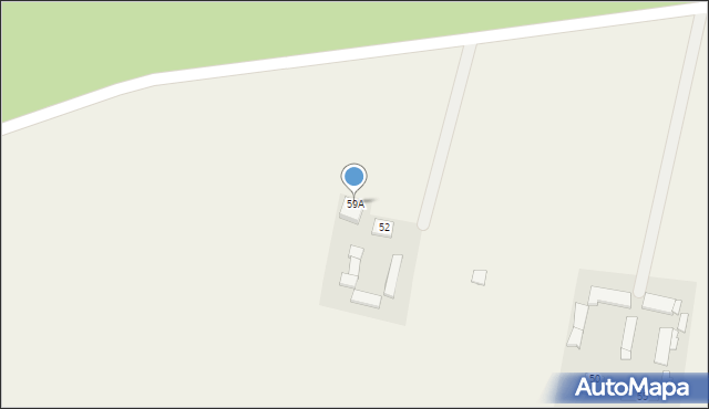 Czerwonka, Czerwonka, 59A, mapa Czerwonka