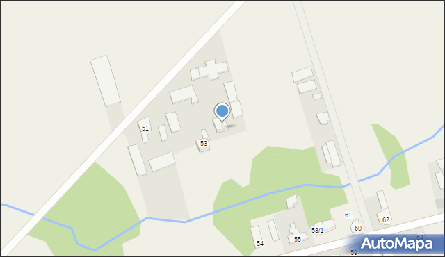 Czerwonka, Czerwonka, 54a, mapa Czerwonka