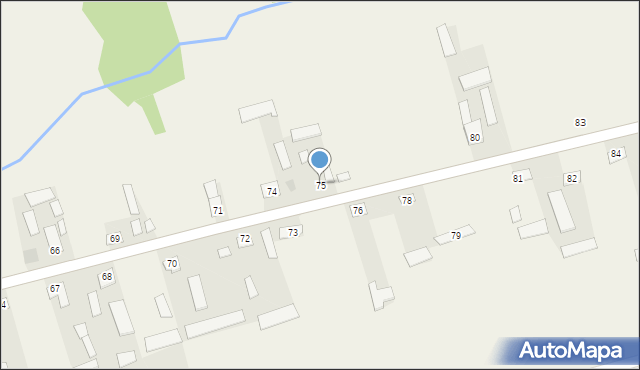 Czerwonka, Czerwonka, 75, mapa Czerwonka