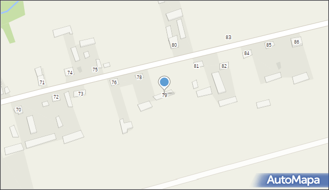 Czerwonka, Czerwonka, 79, mapa Czerwonka