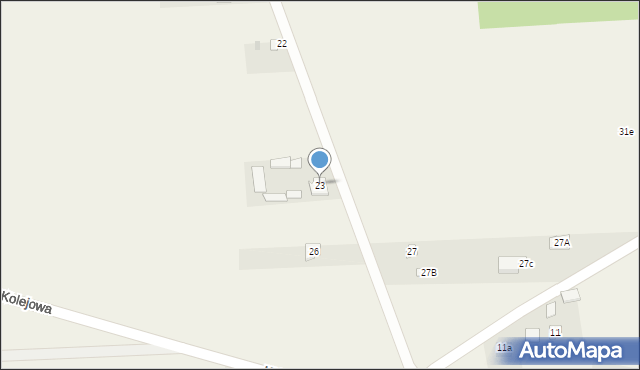 Czerwonka, Czerwonka, 23, mapa Czerwonka