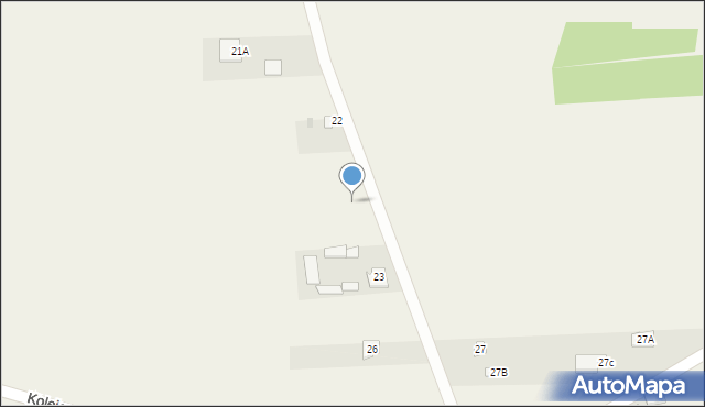 Czerwonka, Czerwonka, 23a, mapa Czerwonka