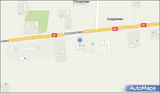 Czerwonka, Czerwonka, 1, mapa Czerwonka