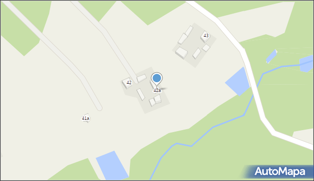 Czerwonka, Czerwonka, 42a, mapa Czerwonka