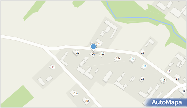 Czerwonka-Folwark, Czerwonka-Folwark, 20, mapa Czerwonka-Folwark
