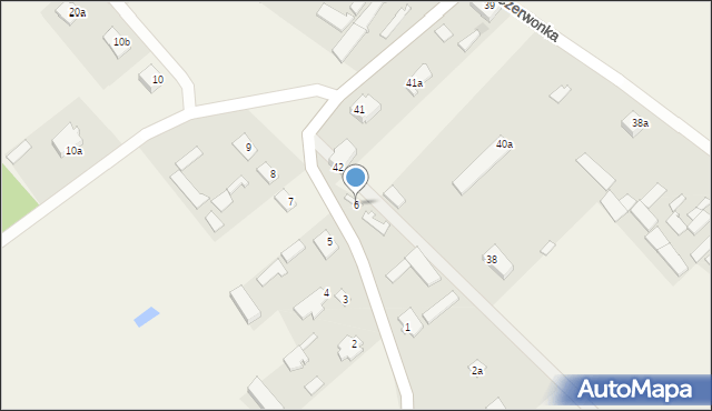 Czerwonka-Folwark, Czerwonka-Folwark, 6, mapa Czerwonka-Folwark