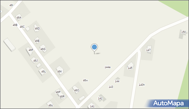 Czerwonka-Parcel, Czerwonka-Parcel, 144b, mapa Czerwonka-Parcel