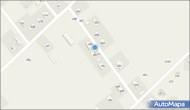 Czerwonka-Parcel, Czerwonka-Parcel, 46J, mapa Czerwonka-Parcel