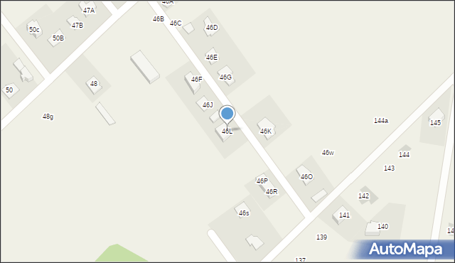 Czerwonka-Parcel, Czerwonka-Parcel, 46L, mapa Czerwonka-Parcel