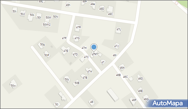 Czerwonka-Parcel, Czerwonka-Parcel, 47K, mapa Czerwonka-Parcel