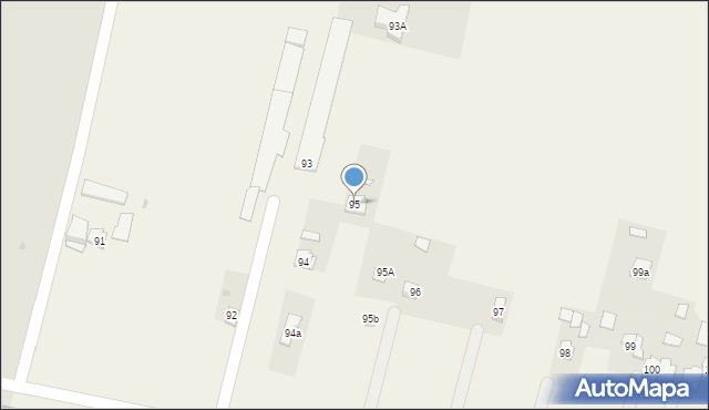 Czerwonka-Parcel, Czerwonka-Parcel, 95, mapa Czerwonka-Parcel