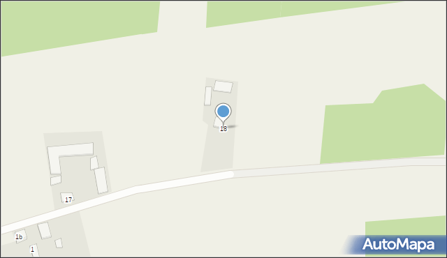 Czerwonka Szlachecka, Czerwonka Szlachecka, 18, mapa Czerwonka Szlachecka